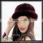 CX-C-197A Best Price Excellent Winter Mink Fur Women Felt Hat
