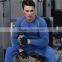 wholesale fashionable long sleeves dry fit men fitness shirts with custom brand printing