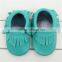 Factory Direct Wholesale Toddler Infant Leather Shoes Baby Girl Boy Tassel Moccasin Shoes