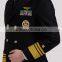 Juqian High Grade Man Flight Army Airline Pilot Uniform Custom Wholesale