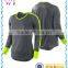 Popular colorful New Design Woman's sports running jersey