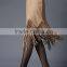 2016 Latest Fashion midi skirts OEM lace tassel pencil sexy lady skirt for wholesale