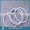 Flat metal hoop wire in roll