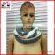 Wholesale new fashion acrylic knitted winter ladies' loop scarf