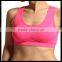 Plain Seamless Cropped TANK TOP Yoga Gym Active Sports Bra pink color