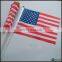 Polyester American Hand Held Flags