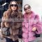 Wholesale New Long Fashion Style Womens Winter Whole Skin Real Fox Blue Fur Coats
