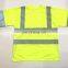 Cheap reflective short sleeves t-shirt for road safety