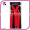 Alibaba Supplier Wholesale Cheap Price Holiday Suspenders Plain Colour Braces