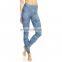private label yoga pants women zebra stripes printed OEM gym leggings