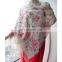 2017 New Design Acrylic ladies' fashion printing pashmina scarf