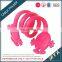 Silicone earphone cord holder