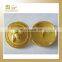 imitation gold bee alloy sewing button