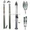 6m aluminum lighting telescopic mast LED lights mast pole by pneumatic