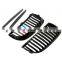 ABS  Front Grille M Color Gloss Black For BMW  E90 3 Series 2005-2007