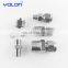 BKTC Air hose tube connector nickel-plated whole brass pneumatic ferrule quick fitting