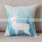 Custom printed square pillow cases cushion covers for sofa