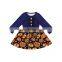 New Arrival Beauty Floral Printed Clothing Dress High Quality Kids Fancy Dress Autumn Daily Wear