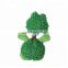 Made in china green plush frog dog pet toy