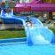 Hot sell Kids amusement water park slide swimming pool fiberglass slide for sale