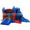 New Customized Inflatable Bouncer House Small Inflatable Jumper With Slide and Pool Castle For Kids