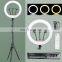 DDP terms Wholesale Tik Tok Live Photography Dimmable 18 Inch LED Ring Light With Adjusted Bracket for selfie makeup