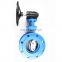 high performance flange eccentric double offset butterfly valve