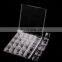 20 Grids Acrylic Empty Storage Box Strass Beads Jewelry Decoration Container