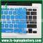 Shine Bule keyboard cover for Macbook air 11 13/ Silicone keyboard cover skin for Macbook Pro 13