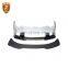 Vors Style Car Front Bumper For Huracan LP580 LP610 High Quality Half Carbon Material