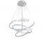 LED Modern Circular Ring Chandelier 1 - 3 Rings pendant light Home Hotel Lighting restaurant bar personality pendant lamp
