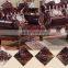 2021 luxurious royal antique sofa set furniture pure leather living room sofas