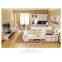 New design modern  bedroom furniture genuine leather bed