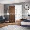 Aluminum white interior wood doors bedroom bathroom door designs solid wooden door price