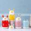 Private Label Fancy Portable School Glass Pink Luxury Drinking Eco Friendly Custom Kids Water Bottle