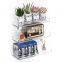 Floating Shelves Acrylic Display Shelf Wall Mount Shelf for Bathroom, Bedroom, Living Room