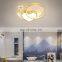 2022 Hot Selling Bedroom Love Heart Ceiling Light LED Pendant Lamp For Bedroom Home Hotel Decoration