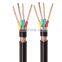 300/300v rvvp shielded 6 core flexible cable copper flexible cables(2.5mm 3core)