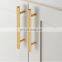 Modern Decor Aluminum stainless steel brass cabinet column pull handles for door