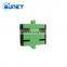 SC APC Simplex Duplex with Flange Fiber Optic Coupler Adapter