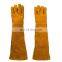 High impact resistant leather safety  glove ce gloves working