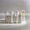Matt White Color Nordic INS Style Spiral Figurines Frosted Design Model Home Flowers Decorative Hemp Ornament Ceramic Vase
