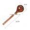 Amazon hot selling solid wood long handle household extended casserole spoon