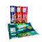 Custom printed heat sealing chips plastic starburst packaging roll film PE packaging