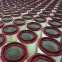 Dust filter element liu er quick disassembly dust filter cartridge quick disassembly plastic spray sand machine powder coating filter element-Fushunkang