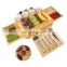 100% Bamboo Large Charcuterie Board Cheese Board and Knife Set