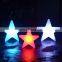 smart Christmas lights /LED sunset lamp Christmas Tree curtain light Five-pointed star shape decorative lighting