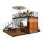 Ready Assemble Granny Flat Container House Price Prefab pop up shipping container bar