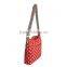 Red Polka Dot Canvas Shoulder Bag Stylish Woman Shoulder Bag Cross Body Bags Women
