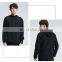 Custom Wholesale Zip Collar Long Sleeve Sports T-Shirt Outdoor Fitness Climbing Wear Zip Neck Pullover Sweatshirt Hoodie For Men